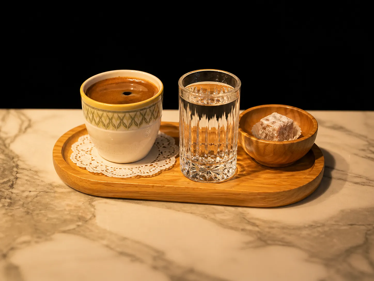 Sütlü Türk Kahvesi