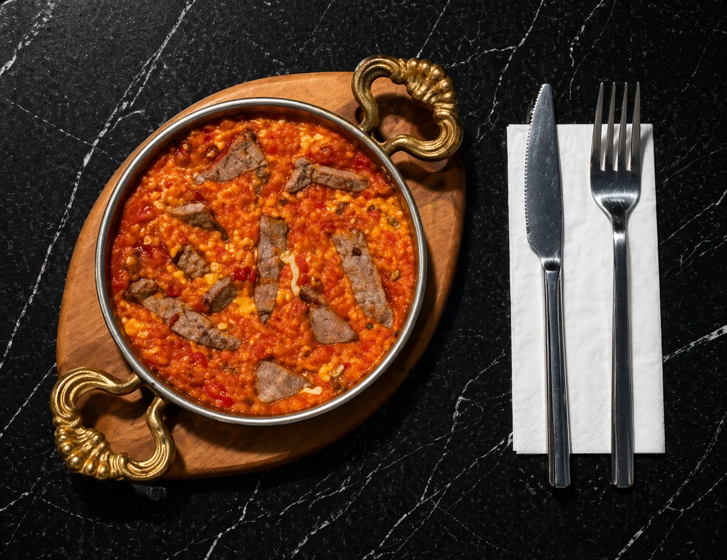 Kavurmalı Menemen