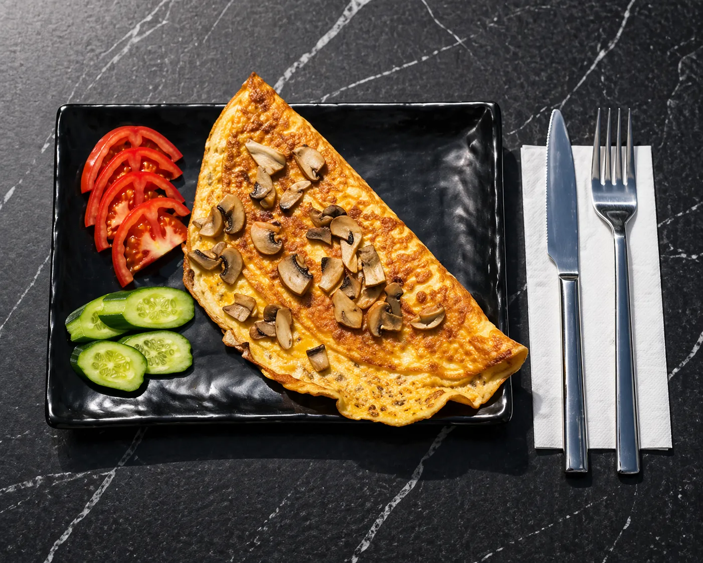 Mantarlı Omlet